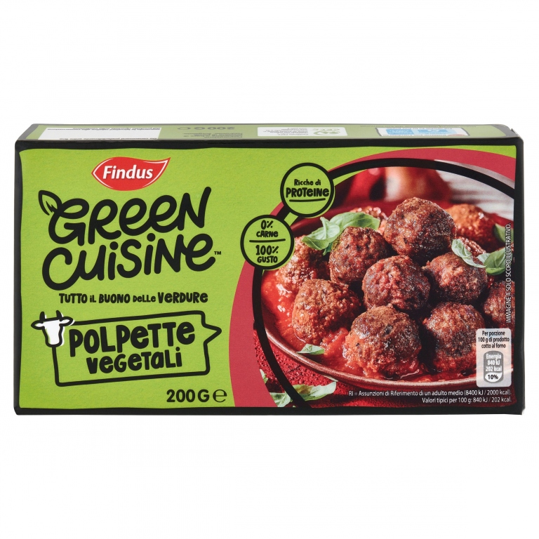 POLPETTE VEGETALI FINDUS G200