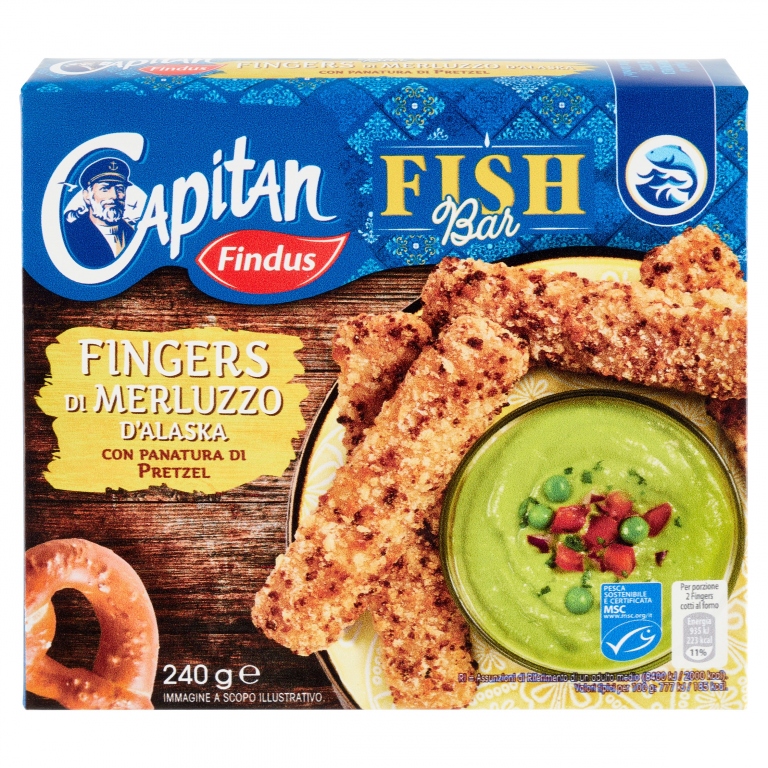 FINGERS DI MERLUZZO D'ALASKA FINDUS G240