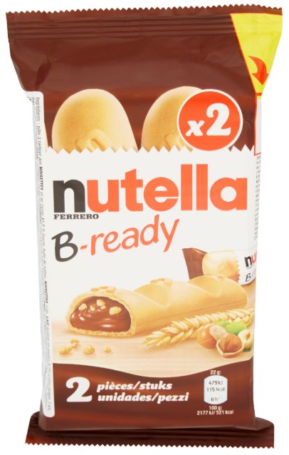 NUTELLA B-READY 2 X 22 G