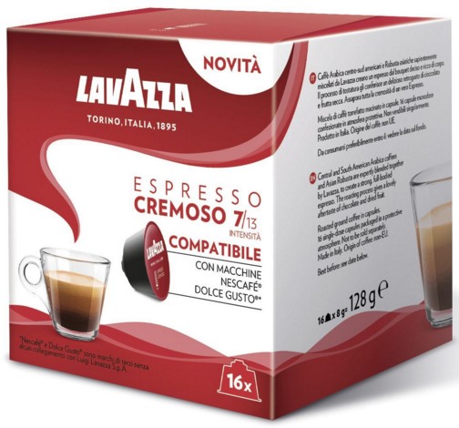 CAFFE'LAVAZZA COMP.DOLCEG.CREMOSO CAPSX16PZ