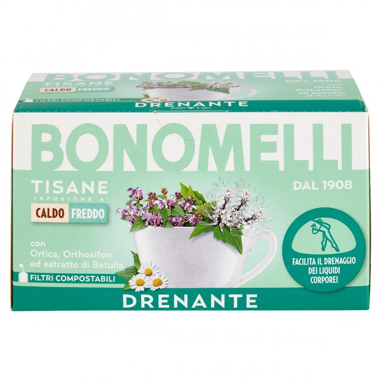 BONOMELLI TISANE DRENANTE 16 FILTRI 32 G
