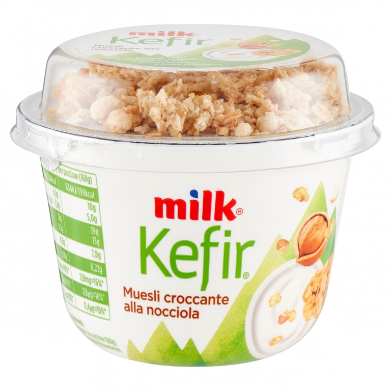 MILK KEFIR MUESLI CROCCANTE ALLA NOCCIOLA 160 G