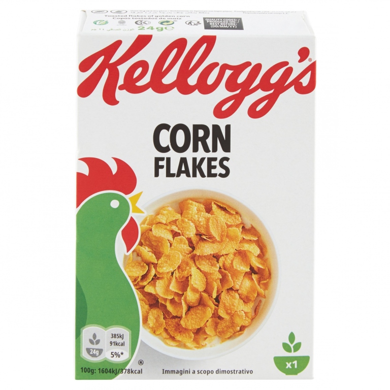 KELLOGG'S CORN FLAKES MONOPORZIONE 24 G