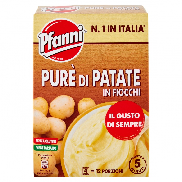 PFANNI PURE DI PATATE IN FIOCCHI 4 X 75 G