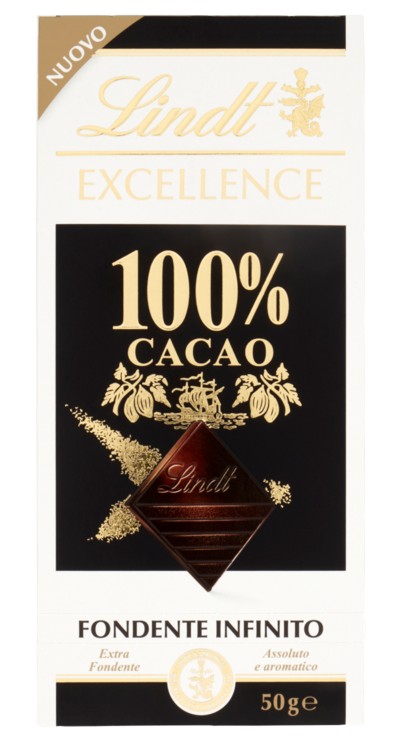 LINDT TAV.EXCELLENCE 100% CACAO GR50