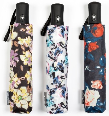 OMBRELLO AUTOMATICO ANTIVENTO FANTASIA FIORATA