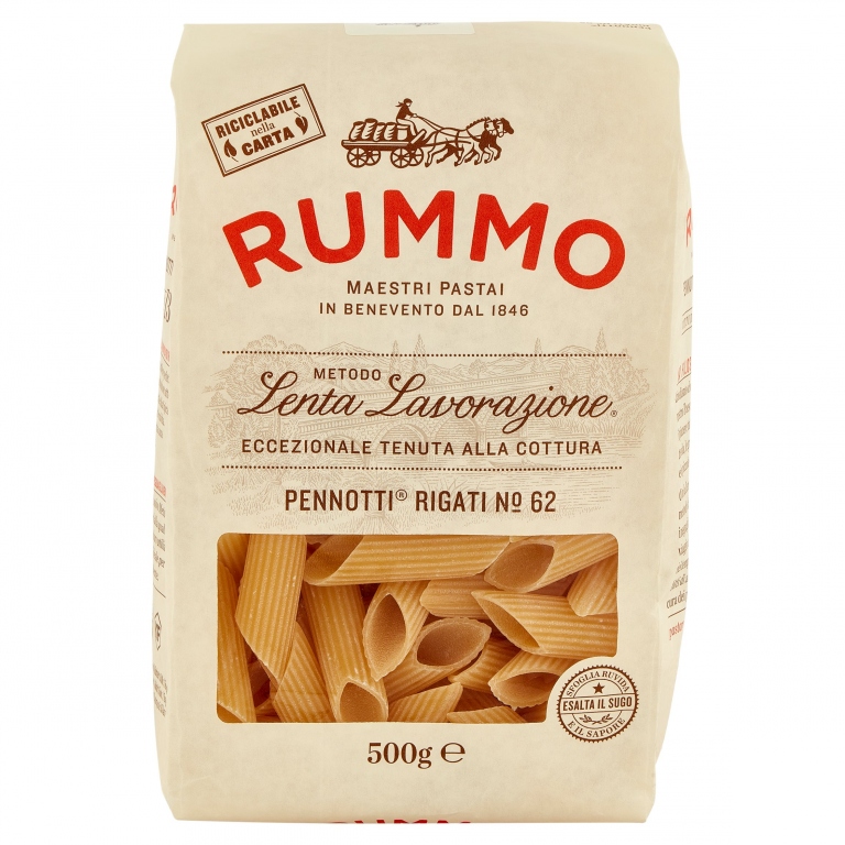 PASTA RUMMO N.62 PENNOTTI RIG.GR.500              
