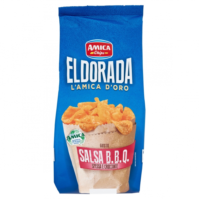 AMICA CHIPS ELDORADA AL GUSTO SALSA BARBECUE 130 G
