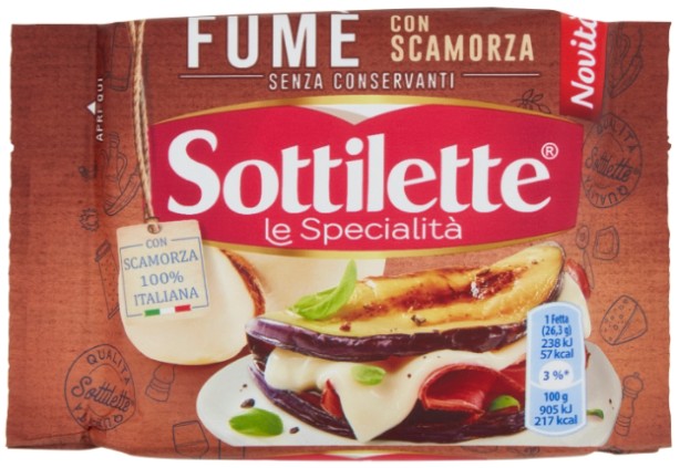 SOTTILETTE FUME' CON SCAMORZA GR.158