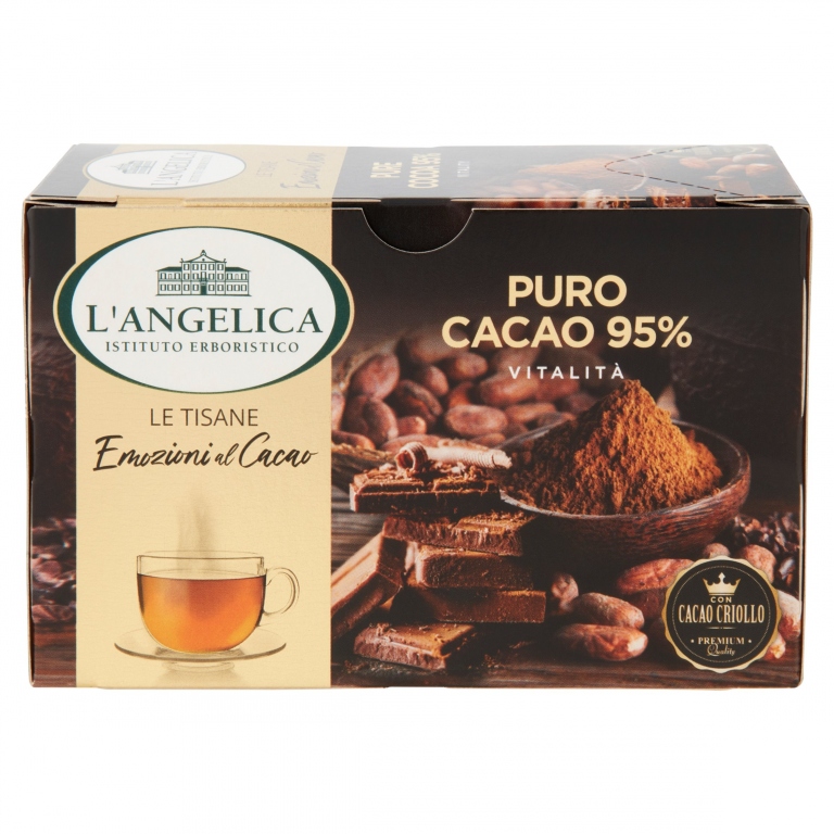 TISANA L'ANGELICA CACAO 95% 15 FILTRI