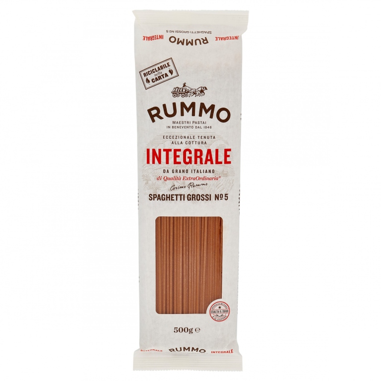 PASTA RUMMO INTEGR.N.5 SPAGH.GROSSI GR.500        