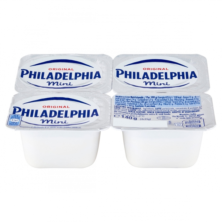 PHILADELPHIA ORIGINAL MINI 4X35G