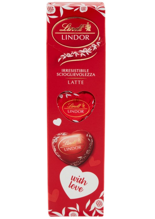 LINDT LINDOR LATTE CUORI 55 G