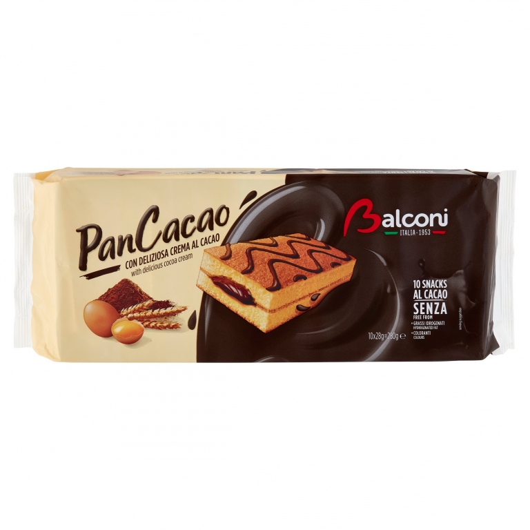 BALCONI PAN CACAO GR.280                          