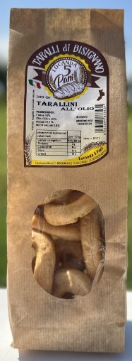 TARALLINI CASERECCI ALL'OLIO LOCANDA 5 PANI G500