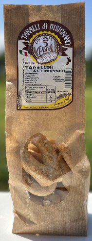 TARALLINI CASERECCI FINOCCHIO LOCANDA 5 PANI G500