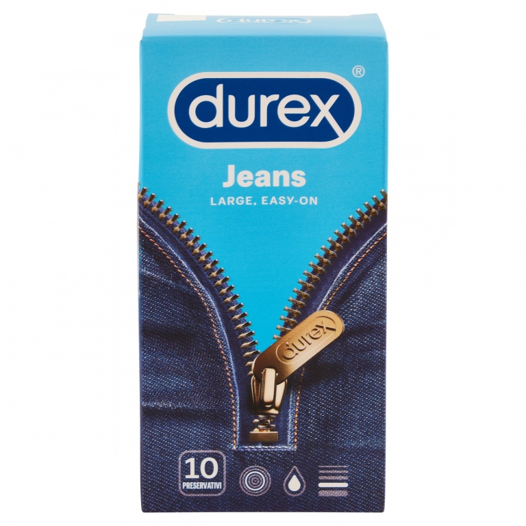 DUREX JEANS 10 PROFILATTICI