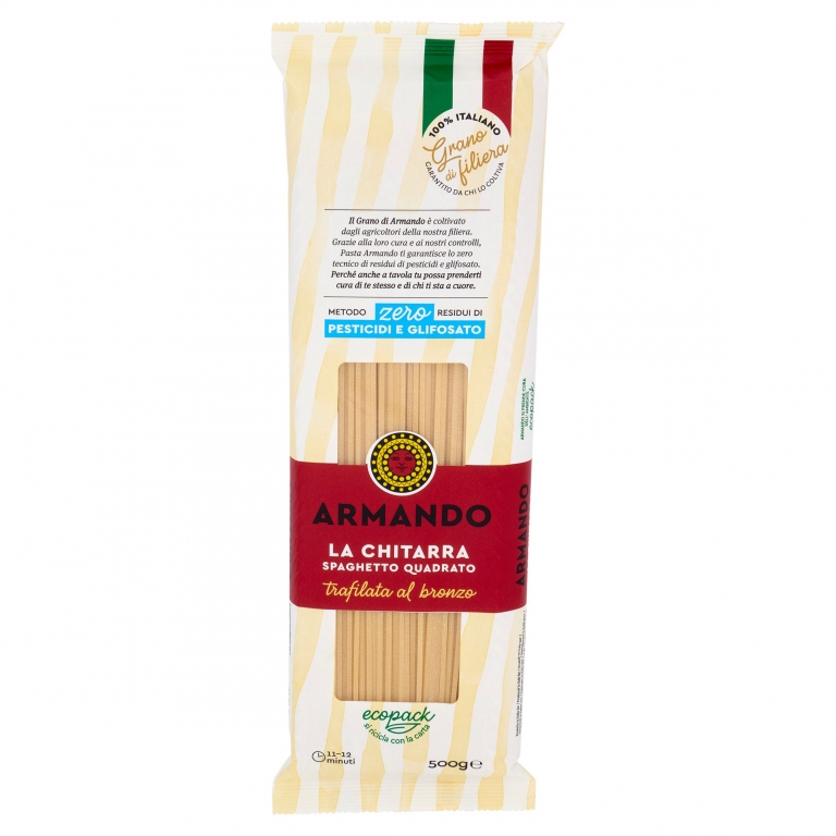 PASTA ARMANDO LA CHITARRA TRAFILATA AL BRONZO GR.500