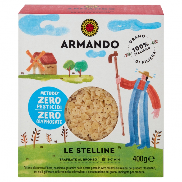 PASTINA ARMANDO LE STELLINE TRAFILATE AL BRONZO GR.400