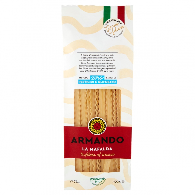 PASTA ARMANDO LA MAFALDA TRAFILATA AL BRONZO GR.500
