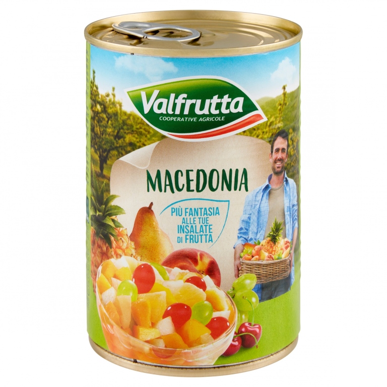 VALFRUTTA MACEDONIA ALLO SCIROPPO 411 G