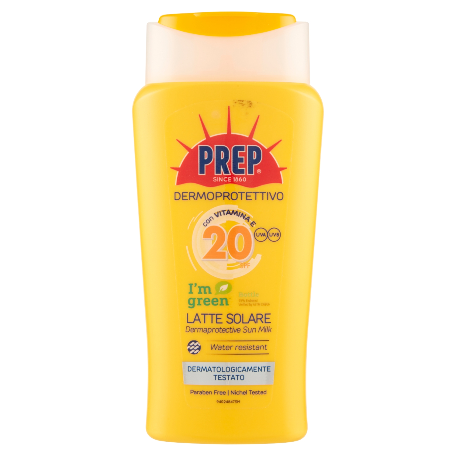 PREP CREMA LATTE SOLARE SPF 20 ML.200