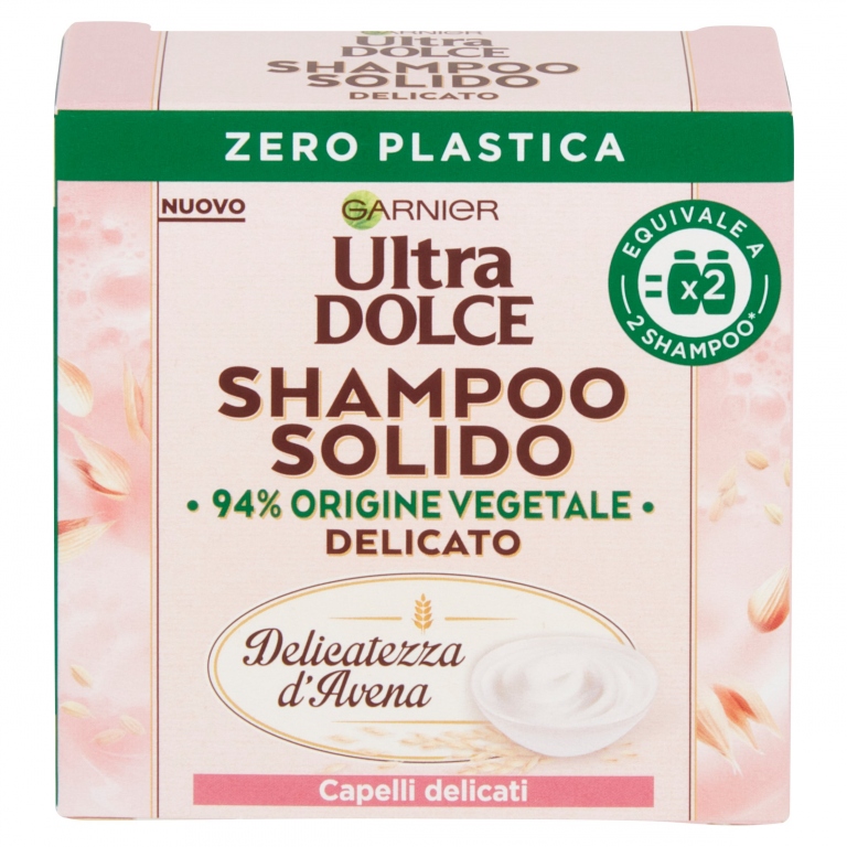 SHAMPOO SOLIDO ULTRA DOLCE AVENA GR.60