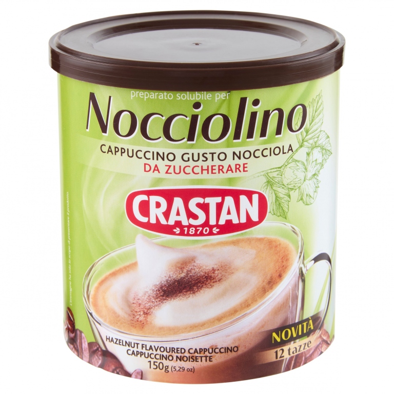CRASTAN NOCCIOLINO CAPPUCCINO DA ZUCCHERARE             150 G
