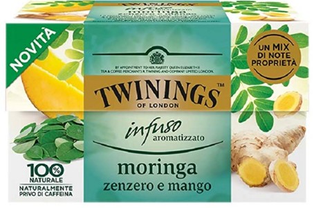 INFUSI TWININGS GR.30X20BS MORINGA/ZENZ/MANGO     