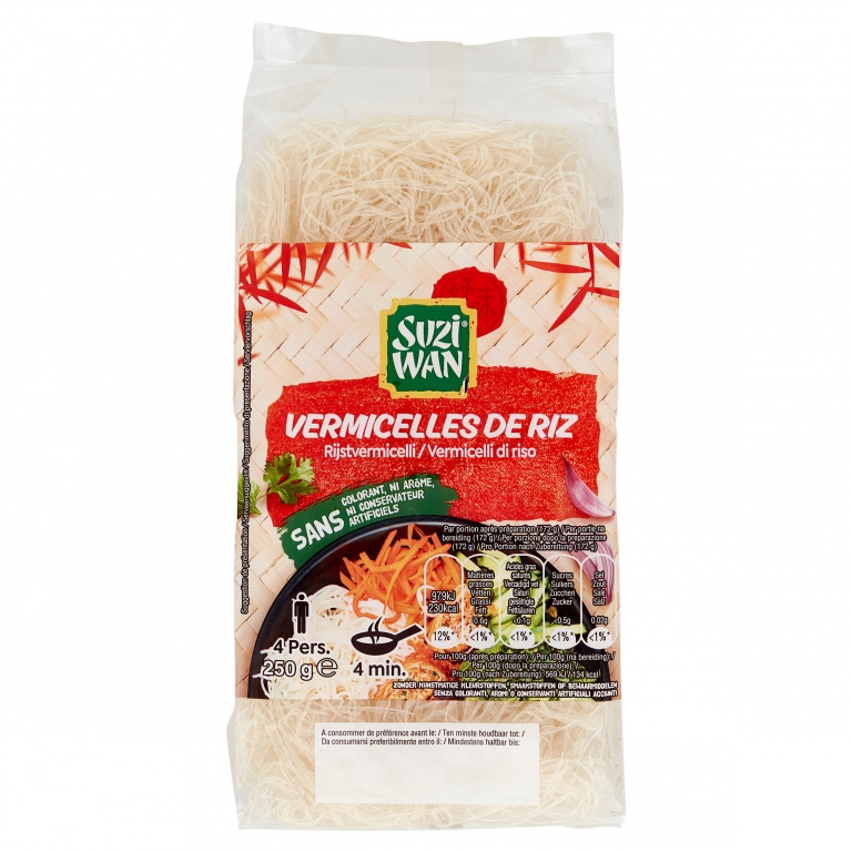 SUZI-WAN VERMICELLI DI RISO 250 G