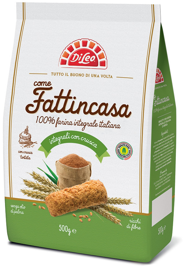 BISC.DI LEO FATTINCASA INTEGR.C/CRUSCA GR.500     