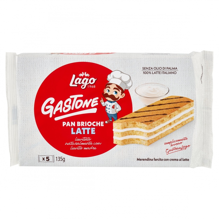 PAN BRIOCHE LATTE LAGO GR.135                     
