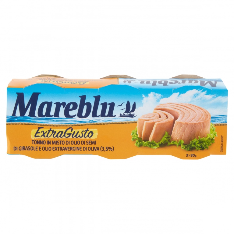 TONNO MAREBLU O.S. GR.80X3 EXTRAGUSTO