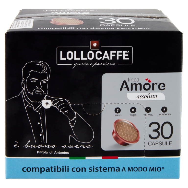 CAFFE' LOLLO CAPS AMODOMIO  X30PZ                 