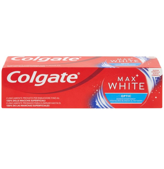 DENT.COLGATE MAX WHITE OPTIC ML.75 SBIANCANTE ISTANTANEO