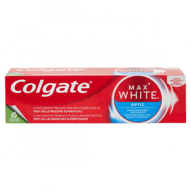 DENT.COLGATE MAX WHITE OPTIC ML.75 SBIANCANTE ISTANTANEO