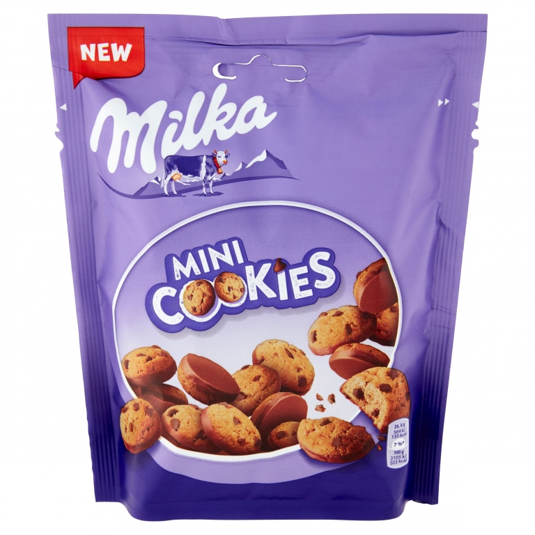 MILKA MINI COOKIES GR.110                         