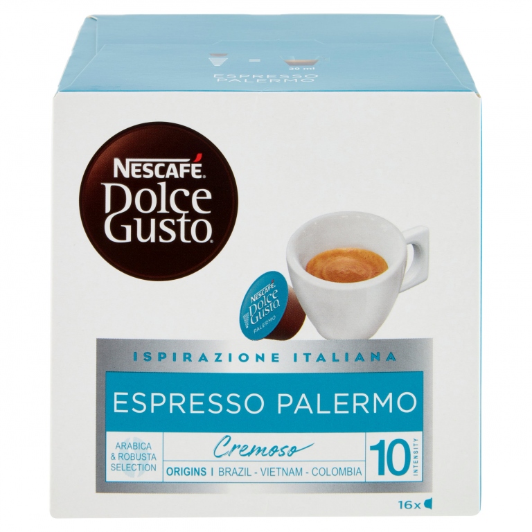 NESCAFE DOLCE GUSTO ESPRESSO PALERM CAFFE ESPRESSO 16 CAPSULE (16 TAZZE)