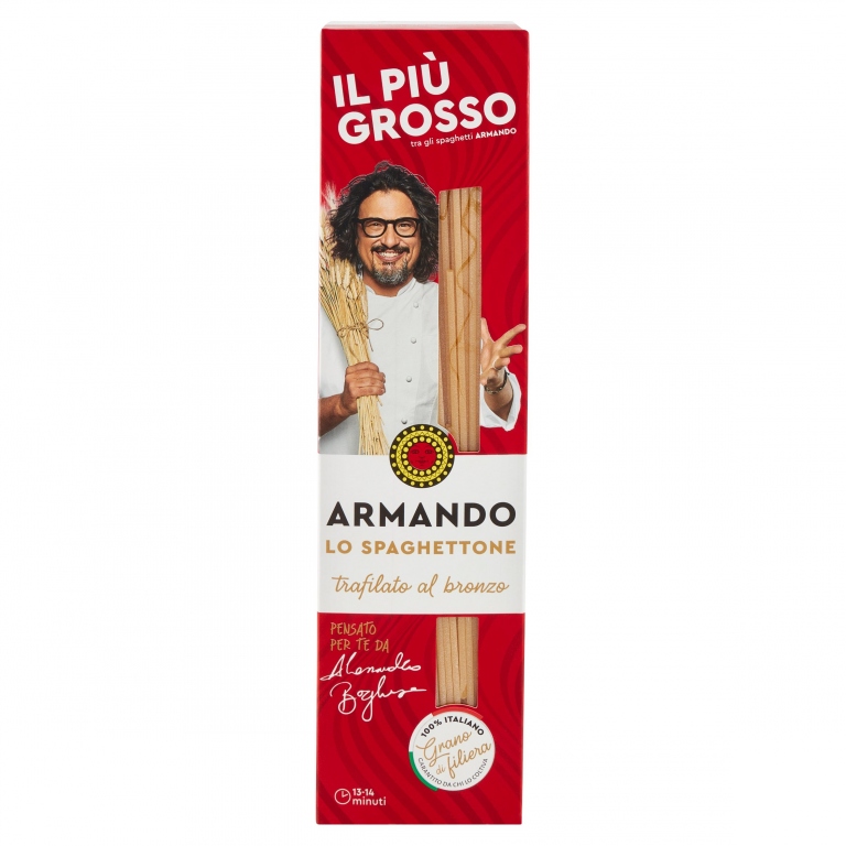 PASTA ARMANDO LO SPAGHETTONE TRAFILATO AL BRONZO GR.500