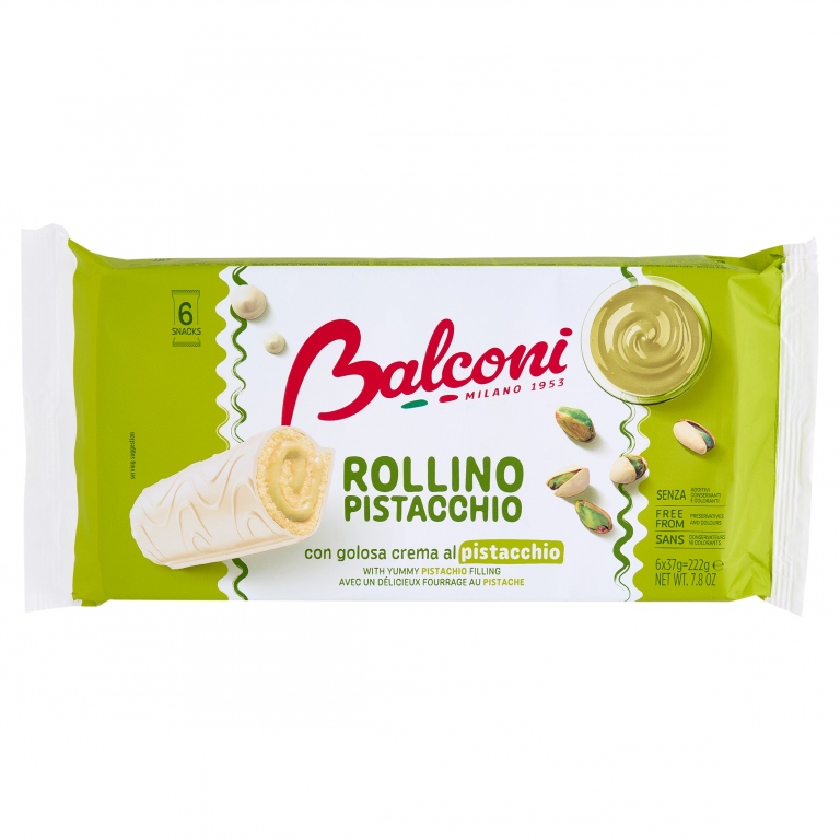 BALCONI ROLLINO PISTACCHIO 'N JOY GR.222          