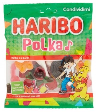 CARAMELLE HARIBO POLKA GR.175