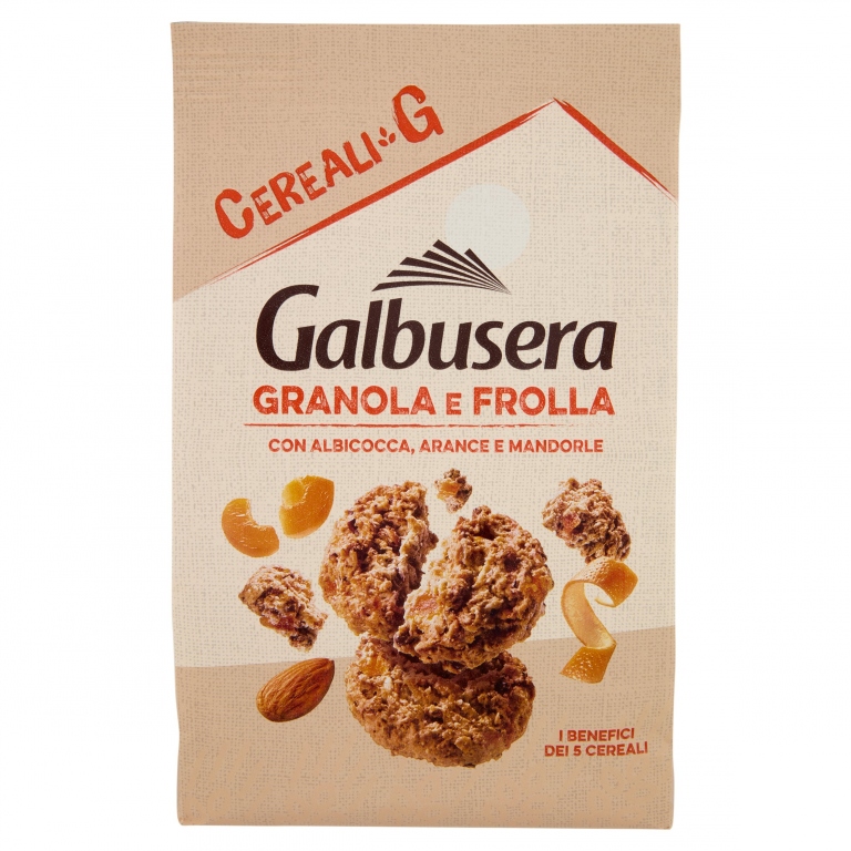 BISC.GALBUSERA CEREALI G GRANOLA&FRUTTA GR300     