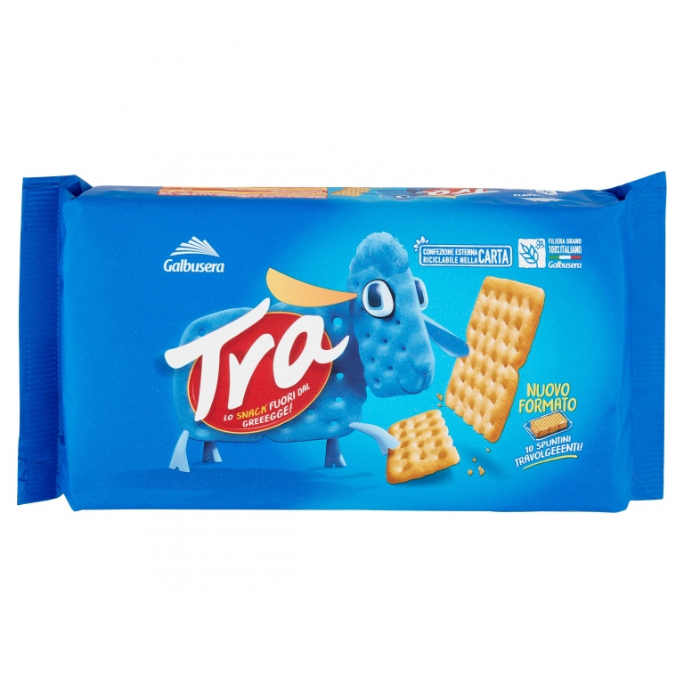 GALBUSERA TRA IL CRACKER SNACK 250 G