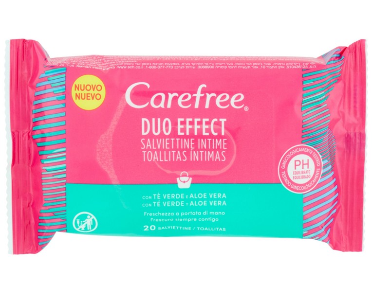 SALV.CAREFREE INTIME PZ.20 DUO EFFECT