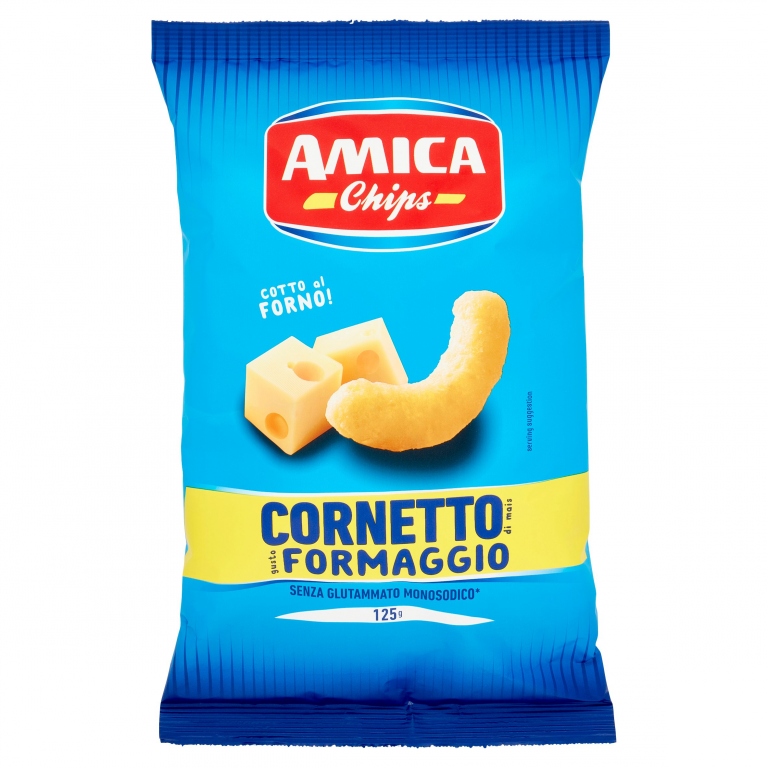 AMICA CHIPS CORNETTO FORMAGGIO 125 G