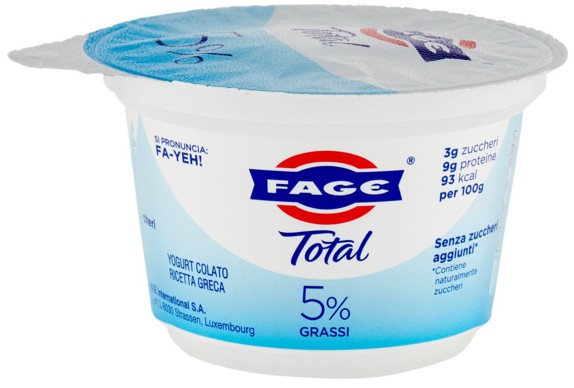 FAGE TOTAL 5% GRASSI 150 G