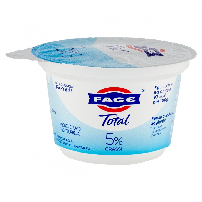 FAGE TOTAL 5% GRASSI 150 G