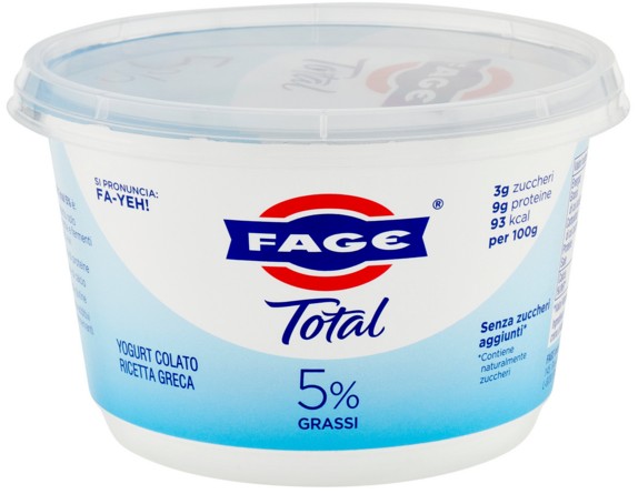 FAGE TOTAL 5% GRASSI 450 G