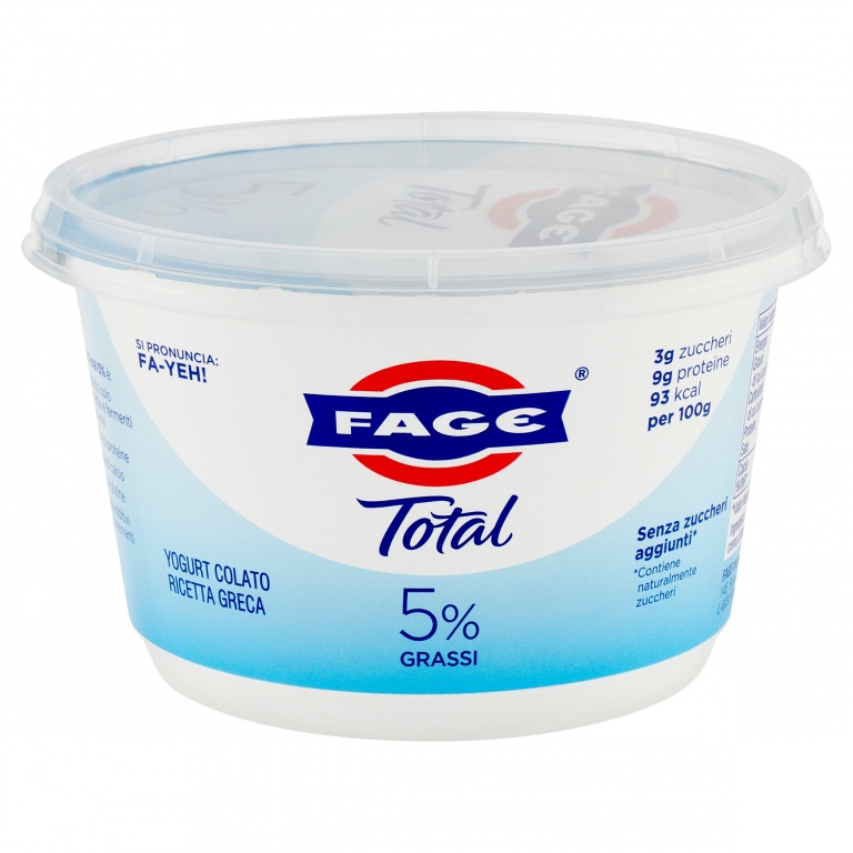 FAGE TOTAL 5% GRASSI 450 G