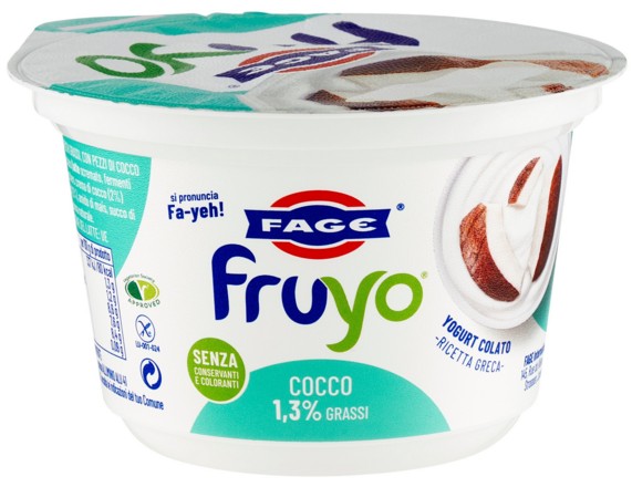 FAGE FRUYO COCCO 0% GRASSI 150 G